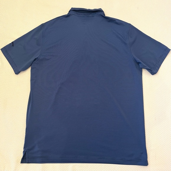 Callaway Opti-Dri Blue Black Striped Short Sleeve Polo B2/29 - Picture 4 of 9